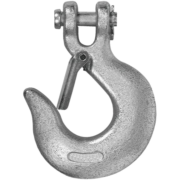 APEX TOOLS GROUP LLC Zinc Clevis Slip Hook with Latch, 3/8-In. T9700624