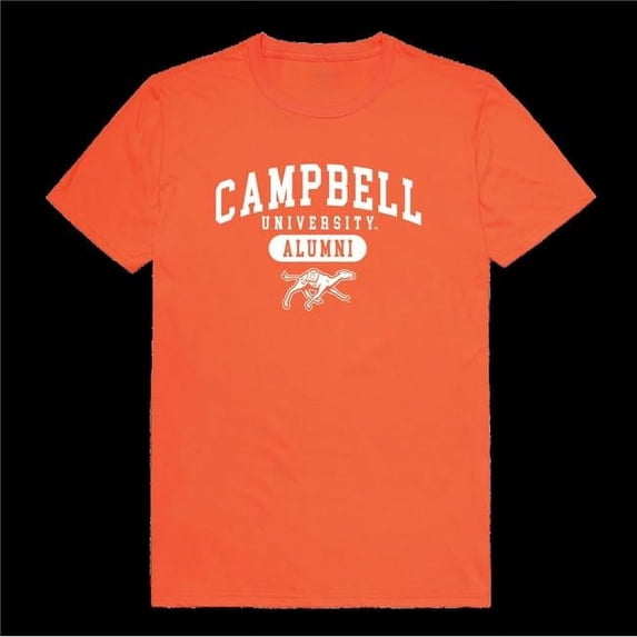 Campbell University Fighting Camels Alumni T-Shirt, Orange - Large