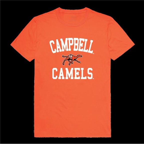 Campbell University Fighting Camels Arch T-Shirt, Orange - Medium