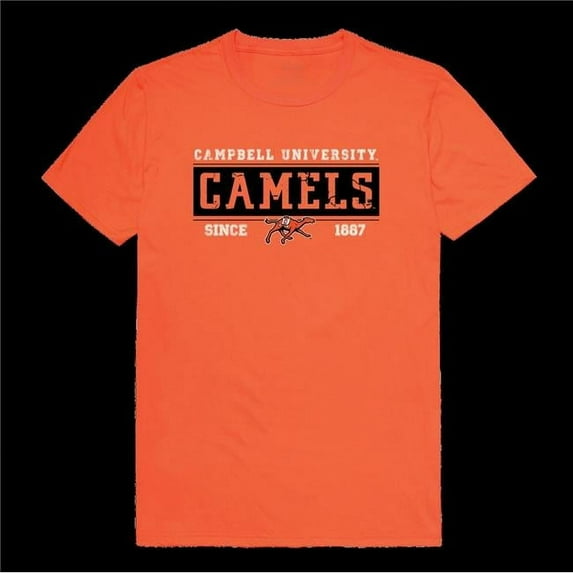 Campbell University Fighting Camels College Established T-Shirt, Orange - Extra Large