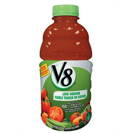 Campbell V8 Low Sodium Vegetable Cocktail, 1.89L/64 fl. oz