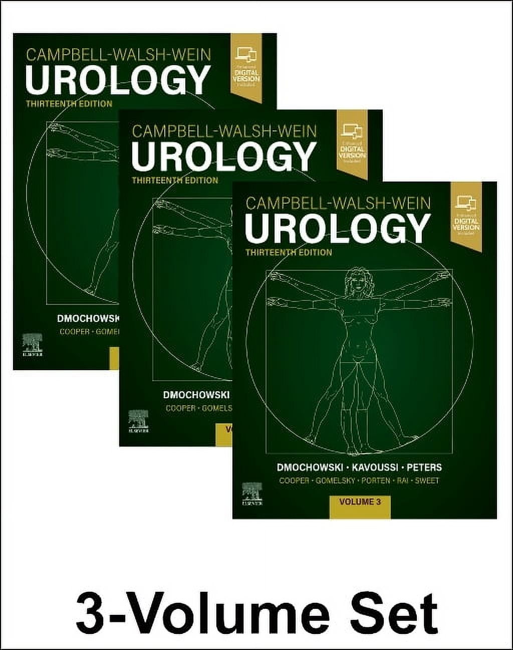 CAMPBELL-WALSH UROLOGY 全4巻 第11版 Amazon | Campbell-Walsh Urology: 4-Volume Set, 11e | Wein MD