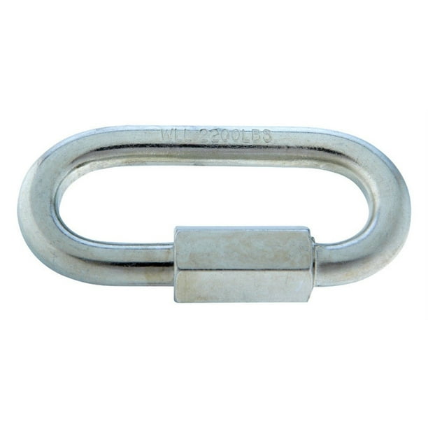 Campbell Zinc-Plated Low Carbon Steel Repair Lap Link 125 lb 3/4 in. L