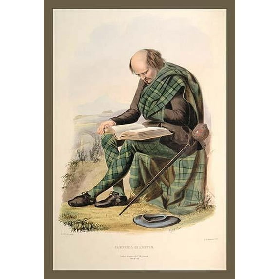 Campbell of Argyle- Fine Art Canvas Print (20" x 30")