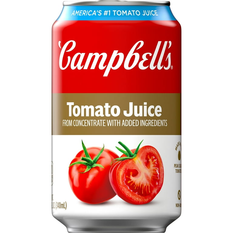 Campbell's 100% Tomato Juice, fl oz Can
