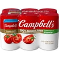 thumbnail image 1 of Campbell's 100% Tomato Juice, 5.5 fl oz Can, 6 Count, 1 of 14