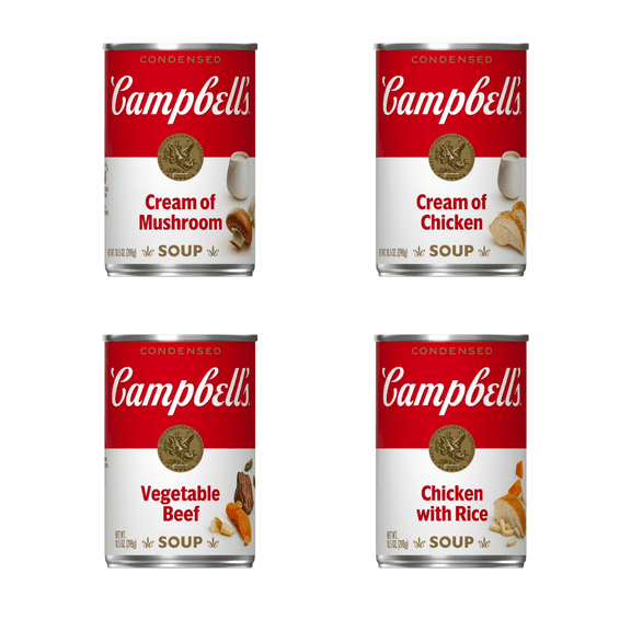 Campbells 12-Flavor Comfort Meal Pack A Variety of Hearty and Creamy Soups to Satisfy Your Cravings
