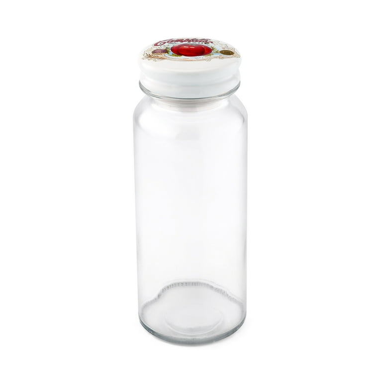 Campbell's 28oz Glass Canister with Decorated Ceramic Lid Wmt-l271b