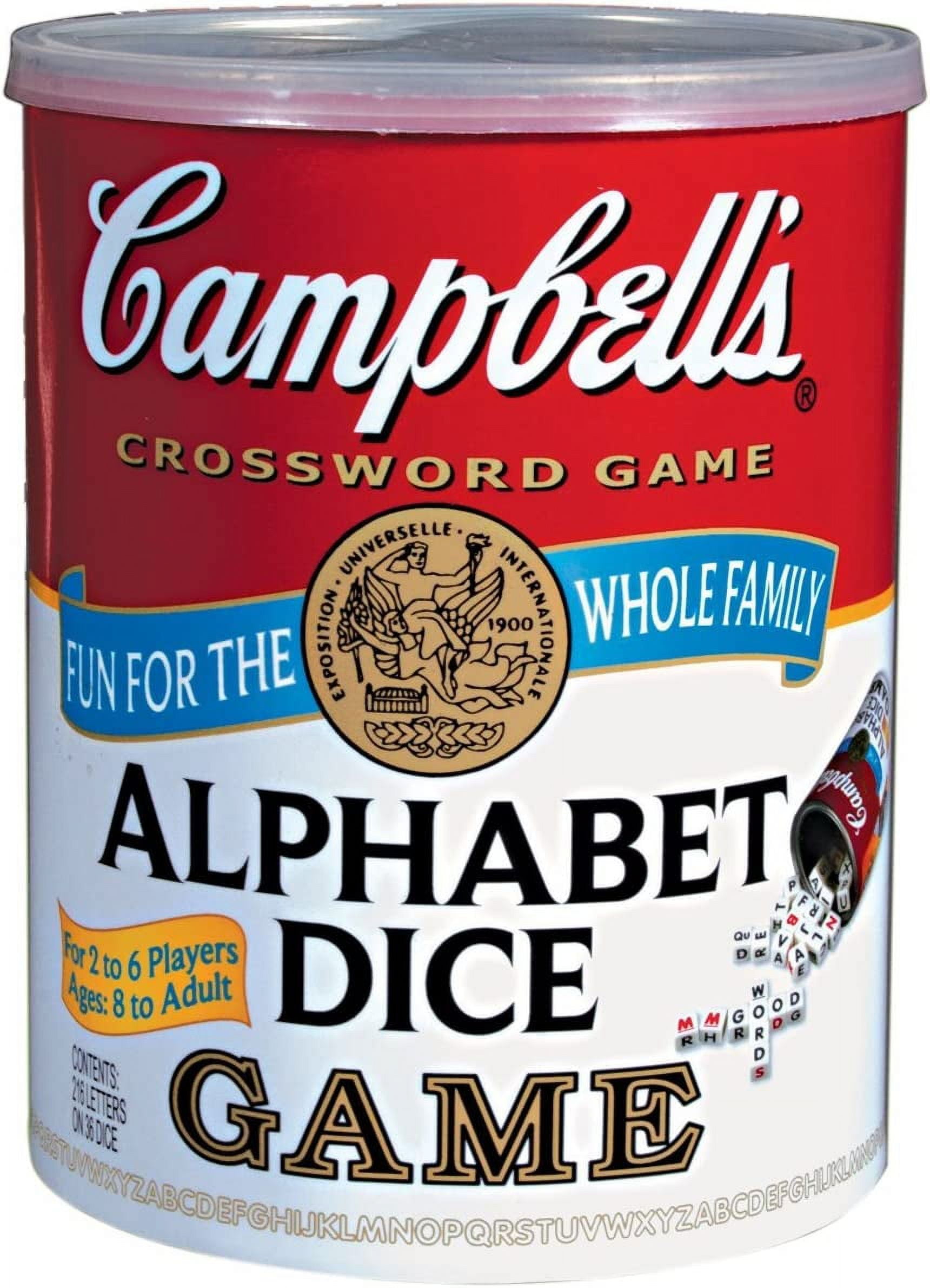 Campbell's Alphabet Dice Game