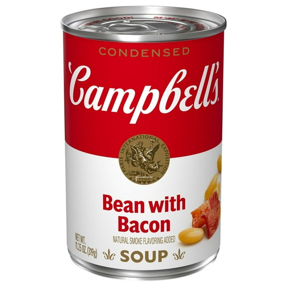 Campbell’s Bean with Bacon Soup 10.5 oz, Pack of 1