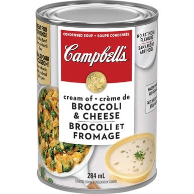 Campbell's Broccoli Cheese Soup, 284ml/9.6oz. Can