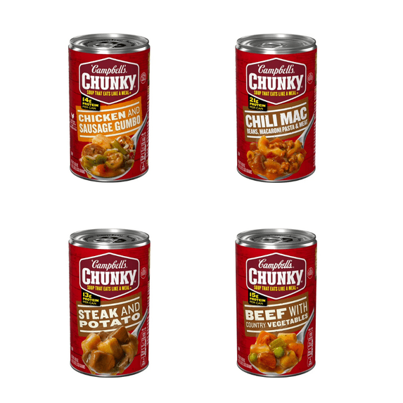 Campbell’s Chunky 8-Pack – Flavor-Packed Soups for Busy Days