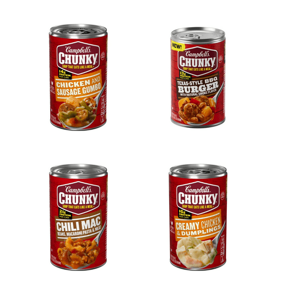 Campbells Chunky 8-Pack: Hearty Soups to Power Your Day