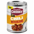 thumbnail image 1 of Campbell’s Chunky Chili with Beans 16.5 oz Can (Pack of 3), 1 of 5