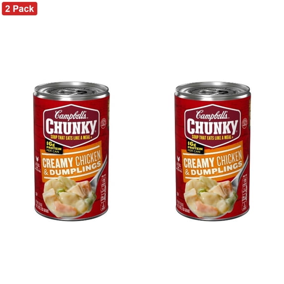 Campbell's Chunky Creamy Chicken & Dumplings Soup - 18.8oz