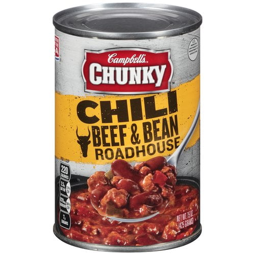 Campbell's Chunky Roadhouse Beef & Bean Chili, 15 oz
