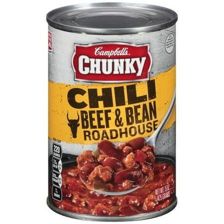 Campbell's Chunky Roadhouse Beef & Bean Chili, 15 oz