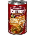 thumbnail image 1 of Campbell's Chunky Soup, Healthy Request Chicken and Sausage Gumbo, 18.8 oz Can, (Pack of 2), 1 of 5