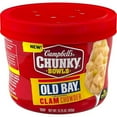 thumbnail image 1 of Campbell’s Chunky Soup, OLD BAY Seasoned Clam Chowder, 15.25 oz Microwavable Bowl ( Pack of 2 ), 1 of 1