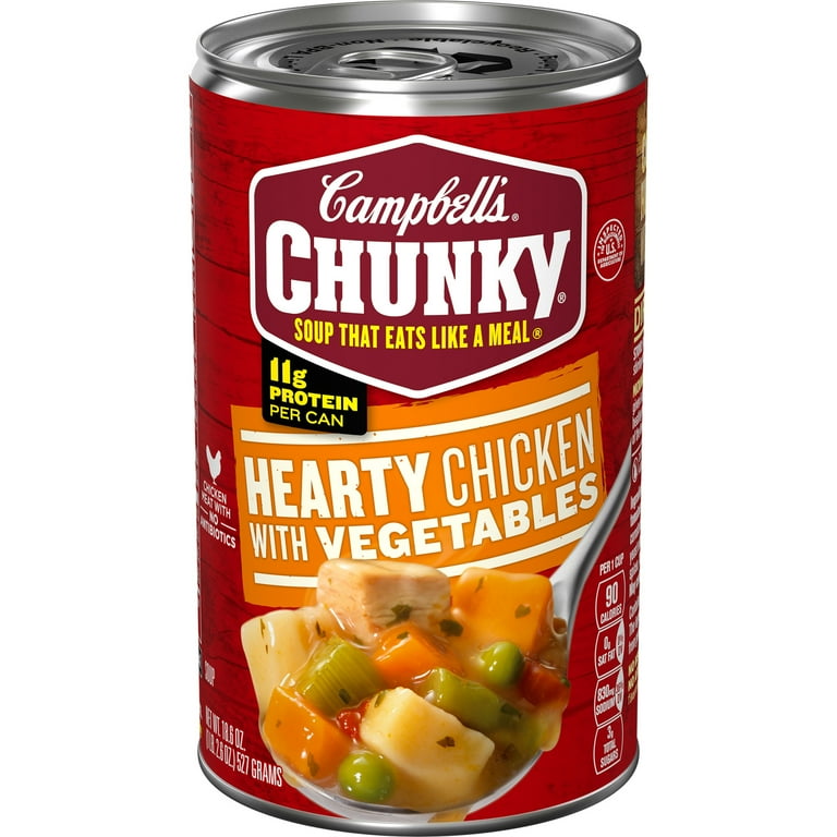 Chunky Ready to Serve Chicken with Vegetables Soup 18.6 oz