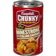 thumbnail image 1 of Campbell’s Chunky Soup, Ready to Serve Minestrone with Italian Sausage Soup, 18.8 oz Can, 1 of 16