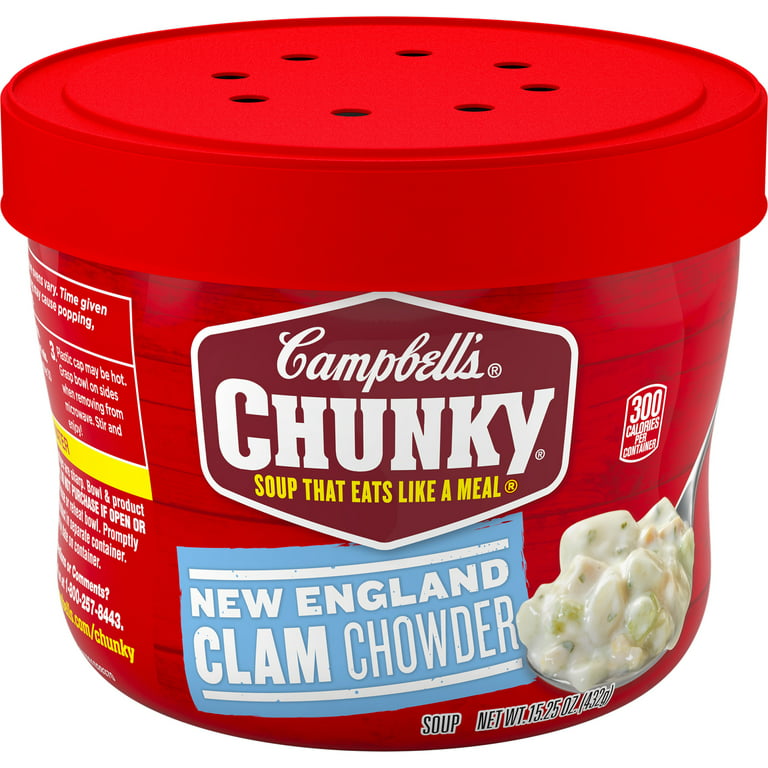 https://i5.walmartimages.com/seo/Campbell-s-Chunky-Soup-Ready-to-Serve-New-England-Clam-Chowder-15-25-oz-Microwavable-Bowl_0f5535d0-f491-4da4-bb29-e9841ffe5e65.c2c1aced23bdd05f28899a4385faecfb.jpeg?odnHeight=768&odnWidth=768&odnBg=FFFFFF