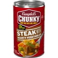 thumbnail image 1 of Campbell’s Chunky Soup, Steak with Hearty Vegetables Soup, 18.8 oz Can, 1 of 8