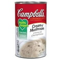 thumbnail image 1 of Campbell's Classic Healthy Request Cream Of Mushroom Condensed Shelf Stable Soup, 50 oz - Case of 12, 1 of 1