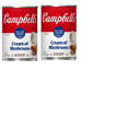 thumbnail image 1 of Campbell's Condensed 25% Less Sodium Cream of Mushroom Soup-pack of 2, 1 of 4
