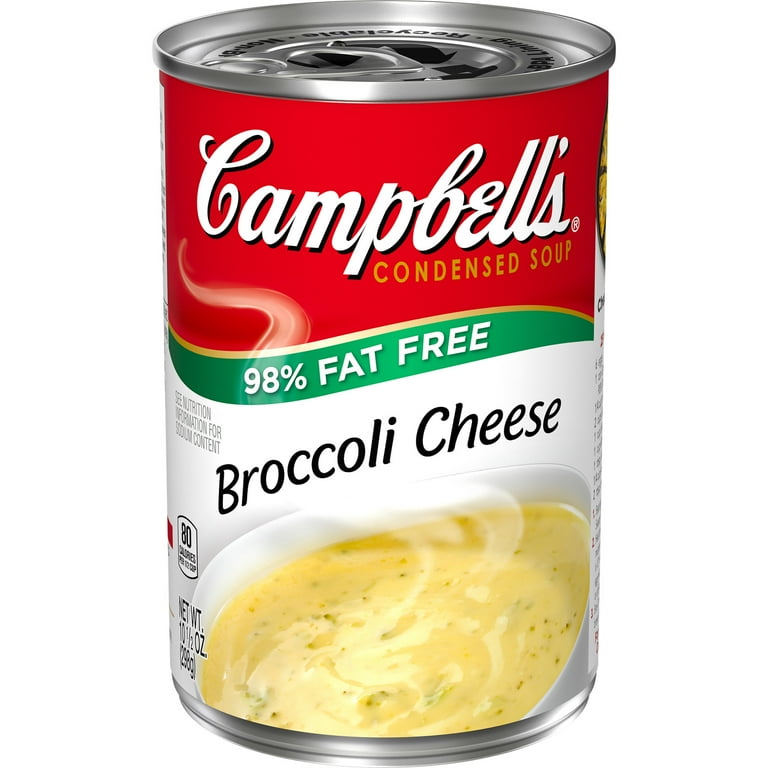 Campbell's Condensed 98% Fat Free Broccoli Cheese Soup, 10.5 oz