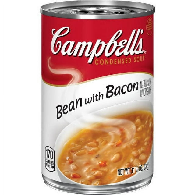 Campbell's Condensed Bean with Bacon Soup, 11.5 oz. - Walmart.com