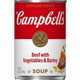thumbnail image 1 of Campbell's Condensed Beef with Vegetables & Barley Soup 10.5 oz. (Pack of 14), 1 of 7