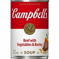 thumbnail image 1 of Campbell's Condensed Beef with Vegetables & Barley Soup 10.5 oz. (Pack of 48), 1 of 7