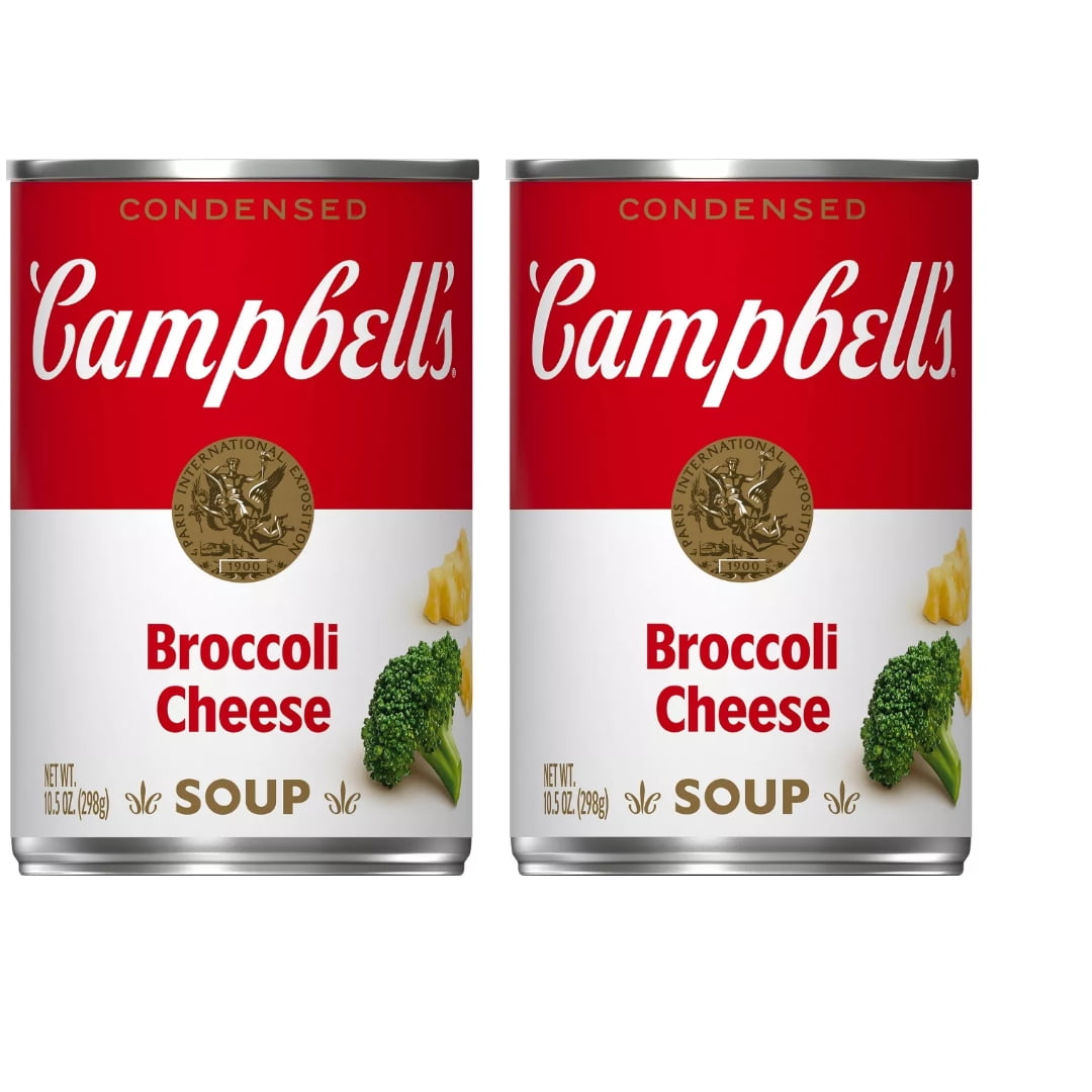 Campbell's Condensed Broccoli Cheese Soup - 10.5oz pack of 2 - Walmart.com