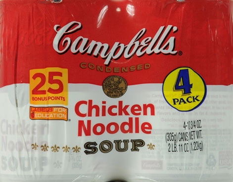 Campbell's Condensed Chicken Ndle 4pk