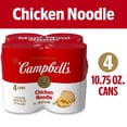 thumbnail image 1 of Campbell’s Condensed Chicken Noodle Soup, 10.75 oz Can (4 Pack), 1 of 13