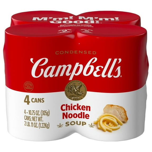 Campbell's Condensed Chicken Noodle Soup - 4 ct