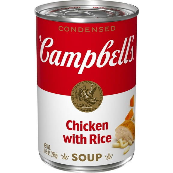 Campbell's Condensed Chicken and Rice Soup, 10.5 oz Can