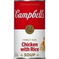 thumbnail image 1 of Campbell's Condensed Chicken and Rice Soup, 22.4 oz Family Size Can, 1 of 13