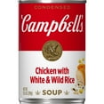 thumbnail image 1 of Campbell's Condensed Chicken and Rice Soup with White and Wild Rice, 10.5 oz Can (Pack of 6), 1 of 5