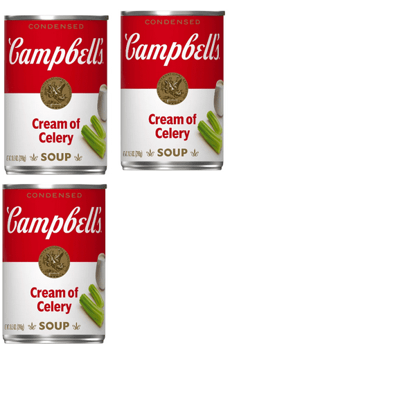 Campbell's Condensed Cream of Celery Soup - 10.5oz pack of 3