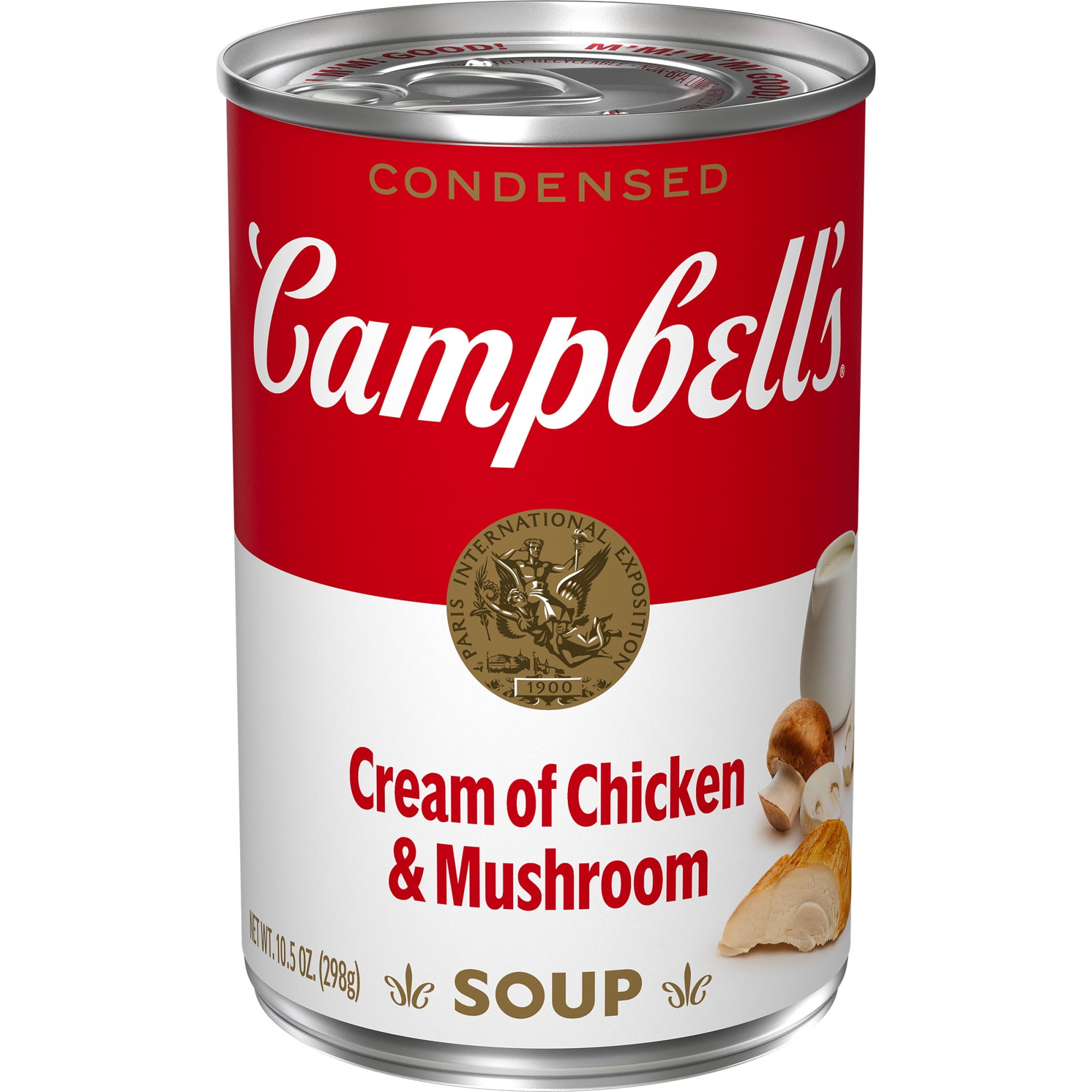 Campbell's Condensed Cream of Chicken & Mushroom Soup, 10.5 Ounce Can, Quantity of 3