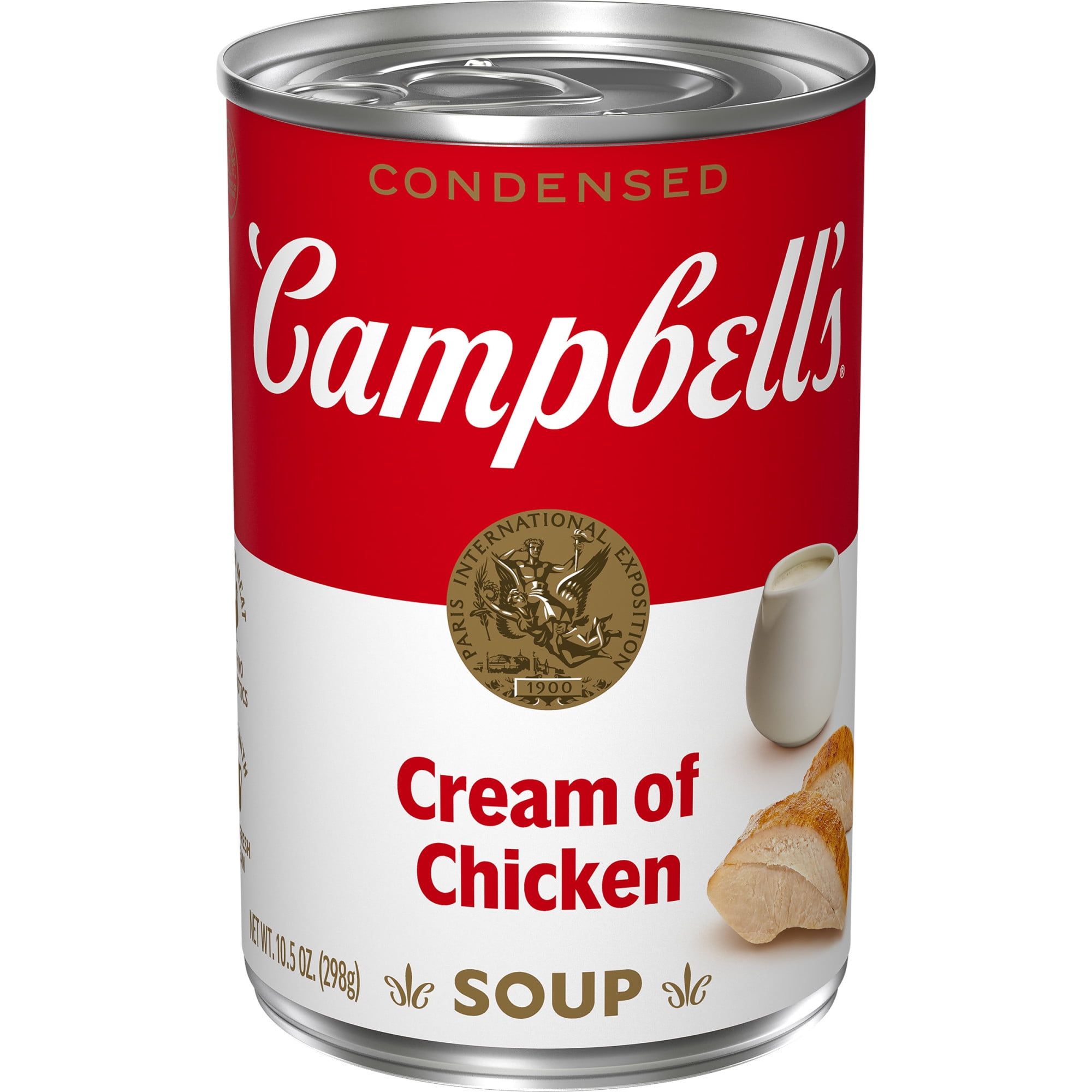 Campbell's Cream of Chicken Soup 10.5 oz Can with Farm-Fresh Cream and High-Quality Ingredients