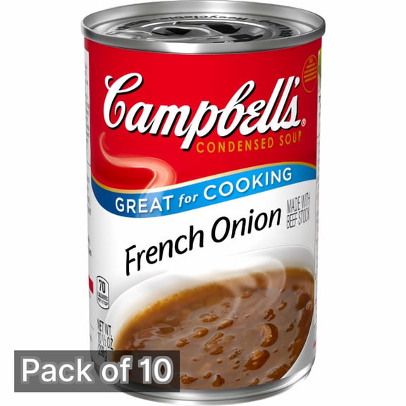 Campbell's Condensed French Onion Soup 10.5 oz Can (Pack of 10)