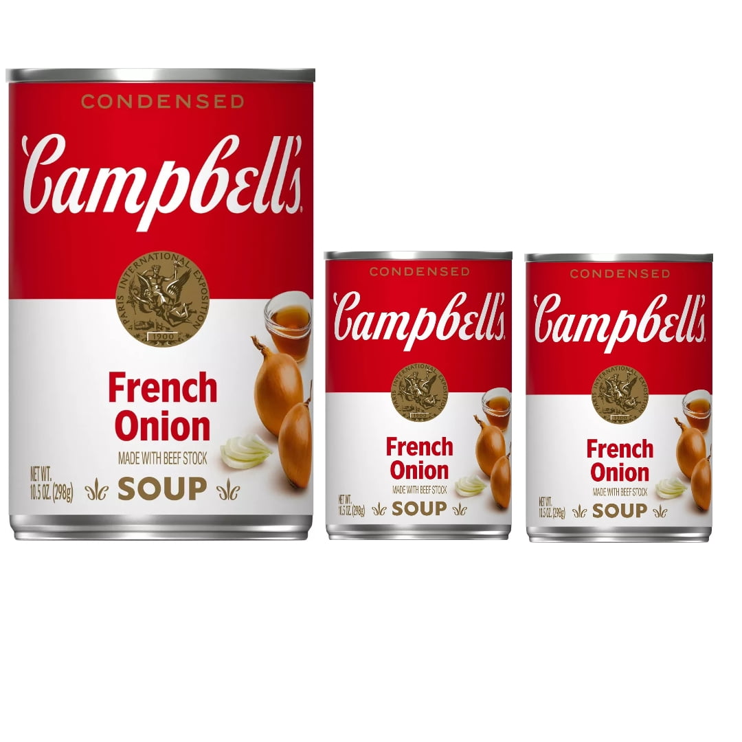 Campbell's Condensed French Onion Soup - 10.5oz pack of 3 - Walmart.com