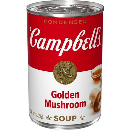 Campbell's Condensed Golden Mushroom Soup, 10.5 Ounce Can, Quantity of 2