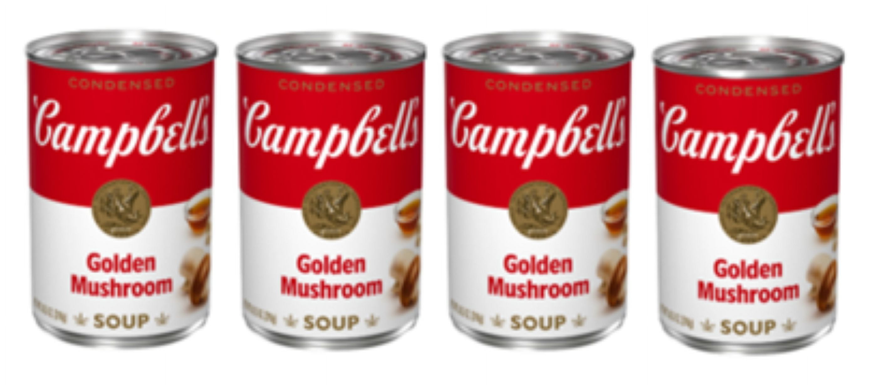 Groceries: Campbell's Golden Mushroom Soup 10.5 Ounce Can (Pack of 4 ...