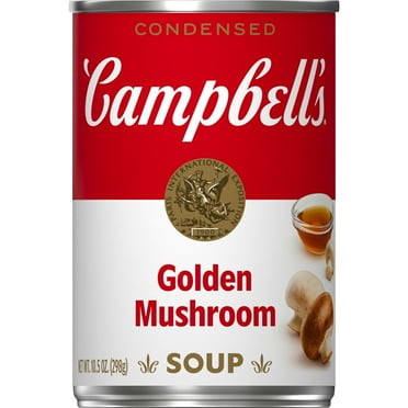 Campbell's Condensed Golden Mushroom Soup, 10.5 oz Can