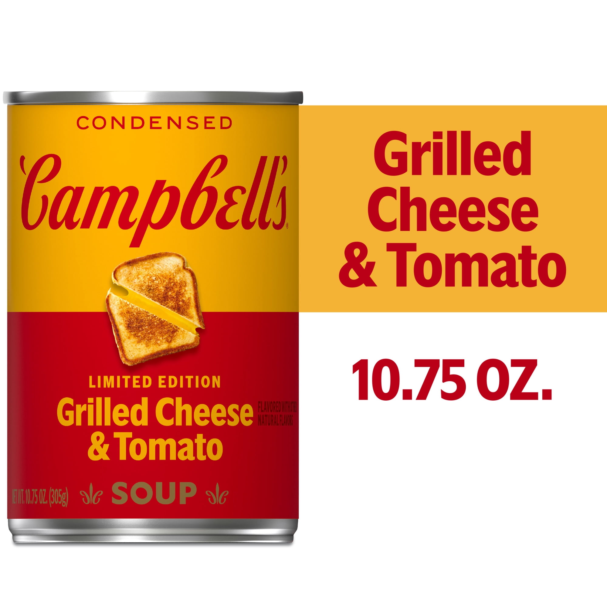 Campbell's Condensed Grilled Cheese & Tomato Soup, 10.75 oz Can