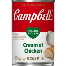 Campbell's Condensed Healthy Request Cream of Chicken Soup, 10.5 Ounce Can